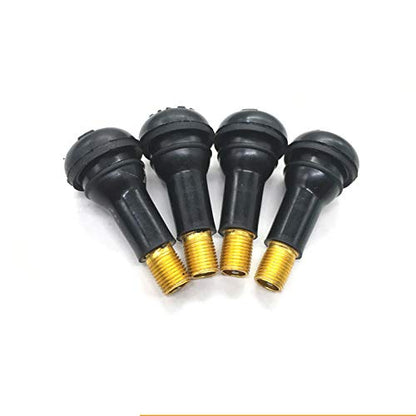 TR413 Valve Stem Wheel Tire Tyre Rubber ATV Lawn Mower Garden Tractor Plug (25PCS)