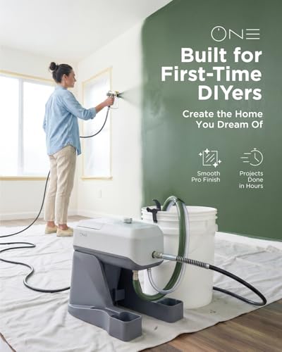 InoKraft ONE Airless Paint Sprayer, One-Knob Easy Start & Control, 3000 PSI - size: ONE - One-Knob Easy Start