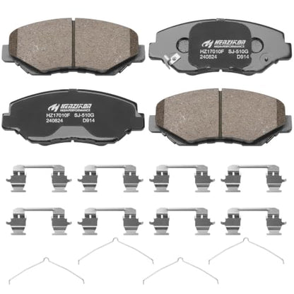 Ceramic Front Brake Pads for Honda Accord,Civic,CR-V,Pilot - size: D914