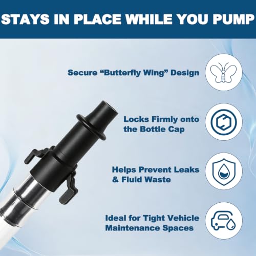 30cc Transmission Fluid Pump, Manual Fluid Transfer Pump for Automotive - size: Fluid Pump - 03