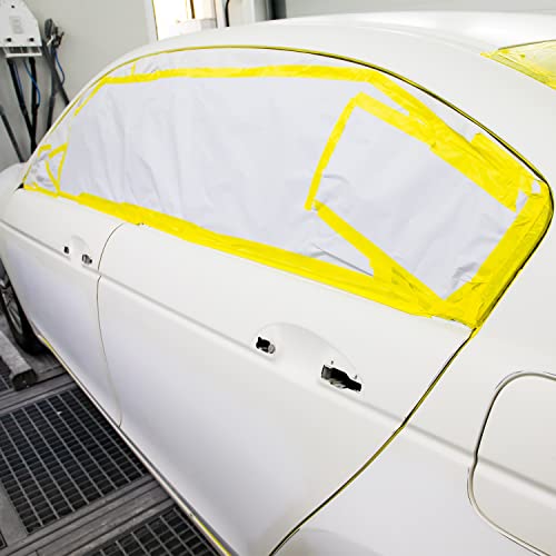 Lichamp 3-Pack Automotive Refinish Masking Tape Yellow 25mm x 55m