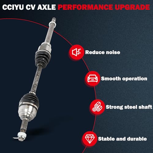 CV Axle NCV53910 for Nissan Cube/Tiida/Versa 2007-2014 Front Right Manual - size: 18-0034