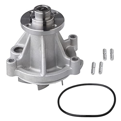 AUQDD AW4130 (w/M30 HUB) Water Pump Kit With Gasket Fit For Truck (Engine 4.6L/5.4L V8 Only) 2003-2014 E-150 E-250 E-350 Econoline F-150 F-250 F-350 Super Duty Expedition/Lincoln Aviator Navigator - size: AW4130