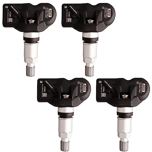 4Pcs TPMS Tire Pressure Monitoring System Sensor 433 MHz OBD/Auto Re-learn Adaptation Compatible with BMW 335i 328i 435i Mini Replaces 36106798872 6798872 36106890964 36106874830 - color: TPMS-36106798872