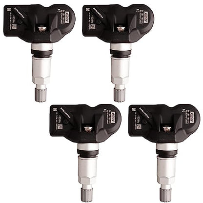 4Pcs TPMS Tire Pressure Monitoring System Sensor 433 MHz OBD/Auto Re-learn Adaptation Compatible with BMW 335i 328i 435i Mini Replaces 36106798872 6798872 36106890964 36106874830 - color: TPMS-36106798872