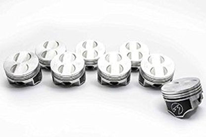Speed Pro TRW Forged Flat Top 4VR Coated Skirt Piston Set/8 compatible with Ford Mercury 289 302 5.0 5.0L 9.0:1 +.030" (4.030" Bore)