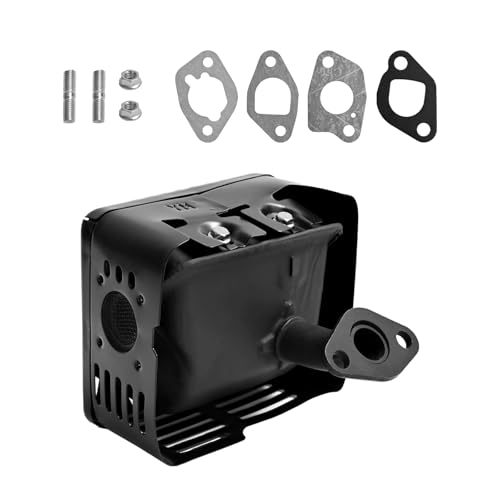 Parts Camp GX160 Muffler Exhaust Assembly Fits for Honda GX160 GX200 GX120 GX140 5.5HP 6.5HP Engine Motor Harbor Freight Predator 212cc 173cc engine - size: GX160/GX200