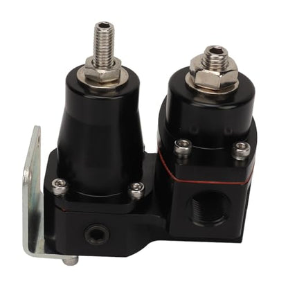 Naroote Fuel Pressure Regulator, 13220 Metal Construction, Adjustable, Carburetor to EFI Conversion, Car Truck