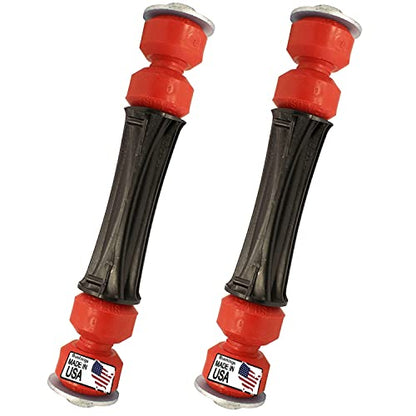 Suspension Dudes 8PC Front/Rear Sway Bar Stabilizer Link Kit + Front CODE RED EXTREME Bracket/Bushing Kit FITS Escalade, Tahoe, Savana, Sierra, Yukon, Humer, 2000-2009 K80631 K6700 K6439 928-565 - size: CODE RED Front/Rear Link & Bracket/Bushing Kit