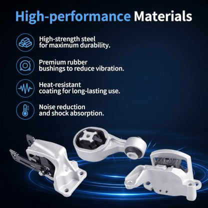 Engine Mount Compatible with 2019-2024 NIS Altima 2.5L - size: 2019-2023 Altima 2.5L