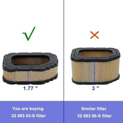 SV710 SV715 SV720 SV725 SV730 SV735 SV740 Air Filter Fuel Pump Oil filter for Kohler 32-083-03-S Cub Cadet LT1045 LT1046 LT1050 LTX1046 LTX1050 I1046 I1050 GT1554 GTX1054 SLT1550