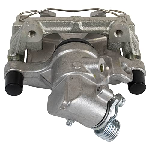 TRQ Rear Brake Caliper Set Zinc Coated Brackets Hardware - color: Replacement, size: CLA34786