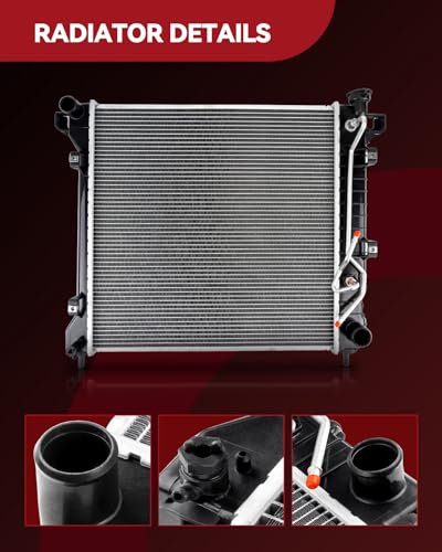 CU2307 Radiator Replacement for Escape, Mariner, Tribute - size: CU2307