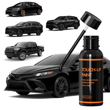 218 Midnight Black Metallic Touch Up Paint for Toyota Car - color: Midnight Black Metallic (218)