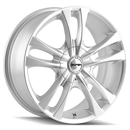 TOUREN TR22 Hypersilver Wheel with Alloy Steel (16 x 7. inches /100 x 100 mm, 40 mm Offset)