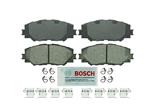 BOSCH BE1210H Blue Ceramic Disc Brake Pad Set with Hardware - Front