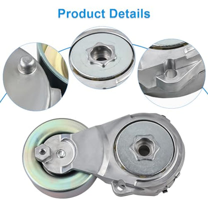 Belt Tensioner Assembly with Pulley Compatible with Tiida 2007-2016 - size: 11955JD20A