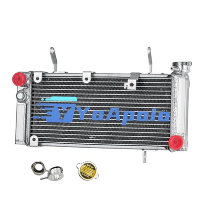 Aluminum Radiator for Suzuki SV1000S SV1000 Naked Model 2003-2007, Full Performance Aluminium Radiators, Automotive Replacement Radiator