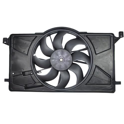 Engine AC Condenser Radiator Cooling Fan Assembly Compatible with FordFocus
