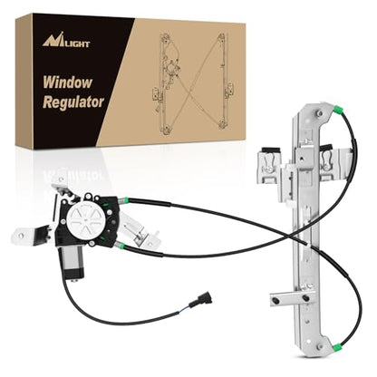 Nilight Power Window Regulator/Motor for Chevy Tahoe 2002-2006 Rear Right - size: 748-229, style: Rear Passenger