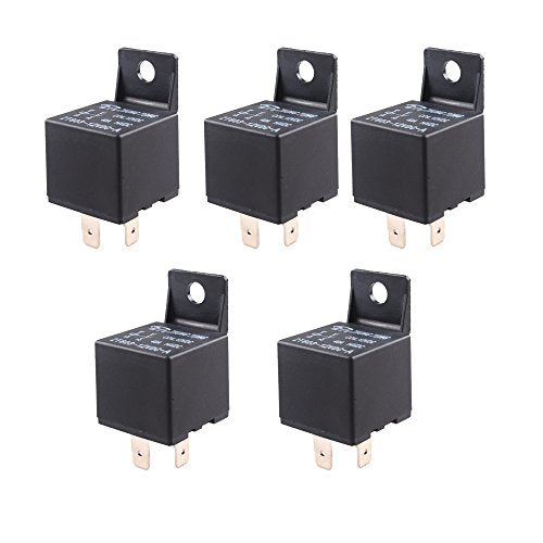 ESUPPORT Car Relay 12V 40A SPST 4Pin Relays Switch Automotive - color: 40A 4Pin SPST