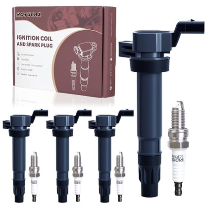 UF540 Ignition Coils & Spark Plugs Tune Up Kit, 4 Pack - size: UF540 & Spark Plugs