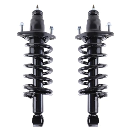 Rear Complete Struts Coil Springs Assembly 172497L 172497R - size: for Honda CR-V 07-11 All Models, style: Rear