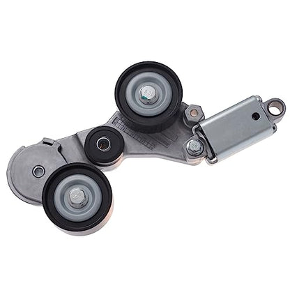12663047 Accessory Drive Belt Tensioner w/Pulley Assembly (For 2.4L Hybrid only) Fit For Chevy 08-10 and 13-14 Malibu [B-uick 12-16 Lacrosse Regal] S-aturn 07-09 Aura Vue (OE# 12655192) - size: W3047