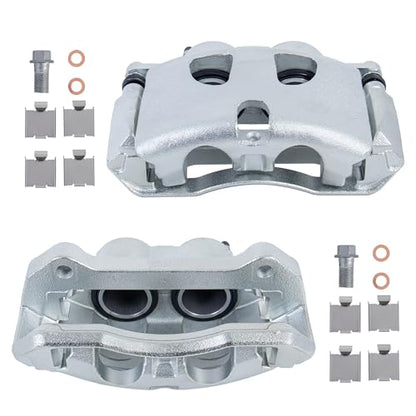 18B5236 18B5237 Front Disc Brake Calipers Compatible with 2010-11 Ford F150 - size: Front 18B5236+18B5237