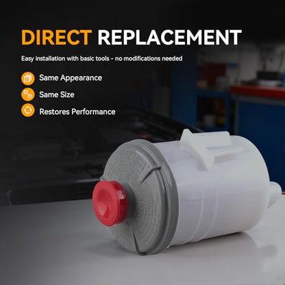 603-713 Power Steering Reservoir Tank with Cap For Honda Models - size: 603-713