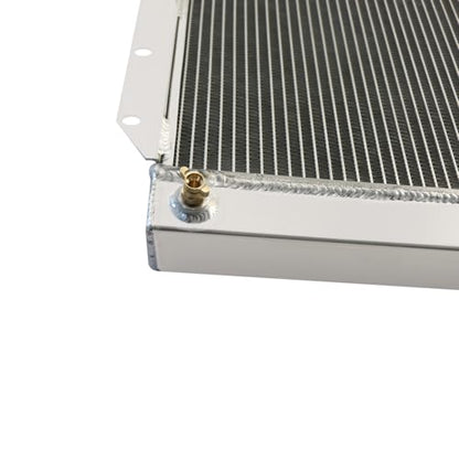 4 Row Aluminum Radiator Compatible with 1941-1952 Plymouth Concord Special Deluxe Suburban 1942 1943 1944 1945 1946 1947 1948 1949 1950 1951 Radiators