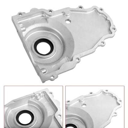 LS Front Timing Cover w/Crank Gasket% Bolts Set 12633906 12600326 - size: Gen 4 LS2 LS3 LSx 4.8L 5.3L 6.0L 6.2L