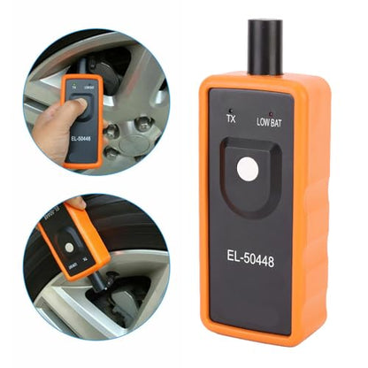 TPMS Relearn Tool for Car Tire Sensor, EL-50448 Tire Pressure Monitor Sensor TPMS Reset Activation Tool, OEC-T5 System Programming Training, for Most Series Vehicles 2012