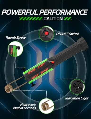 Solary Induction Heater for Home Garage - 30 Second Rust Bolt Remover - color: Green