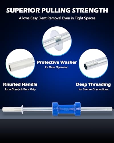 Orion Motor Tech OMT Heavy Duty Slide Hammer Dent Puller Set