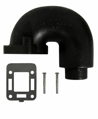 Exhaust Manifold Elbow/riser compatible with Mercruiser 3.0 4 cyl Mercury 12076A2 3.0L 12076