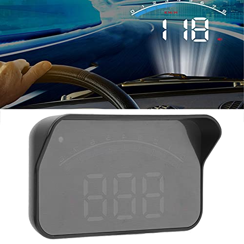 Heads Up Display for Cars, Car HUD Head Up Display M6S Universal Car 3.5 Inch HUD OBD Interface Windshield Projector, Speed, Engine RPM, OverSpeed War
