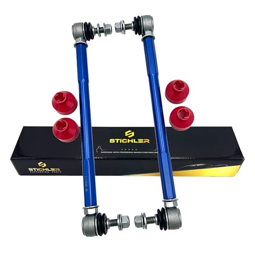 13.78-15.74'' 350-400 M12 Front Universal Heavy Duty(HD) Adjustable Aluminium Sway Bar Links Kit Replace OEM, Fit Most Cars Trucks SUVs Off-Road Vehicles Racing Specialty Use - size: 350-400 M12 Front