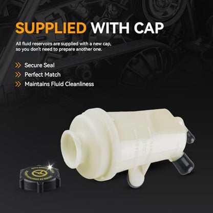 YS4Z3A697AC Power Steering Reservoir Tank with Cap - size: YS4Z3A697AC