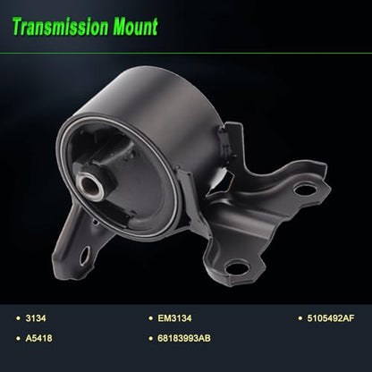 Engine Motor Mount Set of 4 Dodge Caliber Compass Patriot 2.0L - size: 2007-2012 Caliber 2.0L