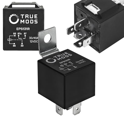 True MODS Bosch Style 5-Pin 12V Relay Kit SPDT 40/30 Amp Automotive Relays - size: 1pc - Bosch 5-Pin Relays