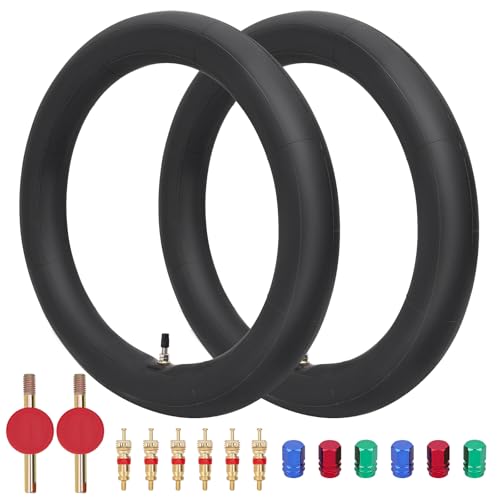 2.50/2.75-14"(60/100-14) Motorcycle Inner Tube TR4 Staight Valve Stem Tire Tube for 110cc 125cc Tyre Tubes CRF70 CRF110 XR70 KLX110 TTR90 PW80 RM65 Off Road Motocross Heavy Duty Inner Tire - size: 2.50/2.75-14" 2pcs