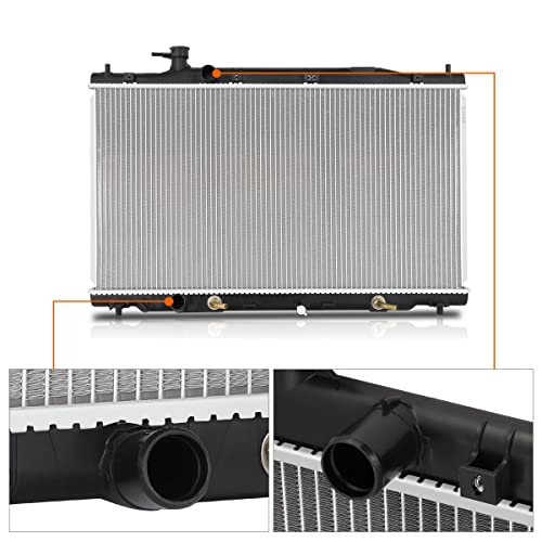 DPI-13161 OE Style Full Aluminum Radiator Compatible with 10-11 Honda CR-V JDM - color: 10-11 Honda CR-V Japan Model