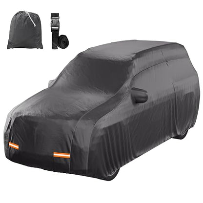 Mockins 200"x75"x57" SUV Car Cover Waterproof All Weather Heavy Duty Tarp - size: SUV - Large - 200" x 75" x 57"
