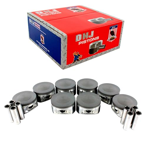 DNJ P1163 Piston Set Standard for 2009-2022 Chrysler, Dodge, Jeep, Ram 1500, 1500 Classic, 2500 5.7L V8 16V OHV 345cid - size: 1. Standard (STD)