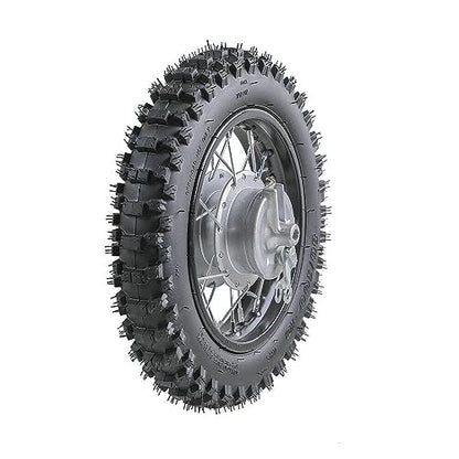 10" Rear Wheel Rim Tire Assembly 12mm Bearing 50cc 70cc 90cc 110cc Dirt Pit Pro Trail Bike CRF50 DRZ70 PW50 BBR50 TTR50 DRZ50 SSR 3.00-10 80/100-10 1.4x10 Drum Brake (Tire: 3.00-10 With Drum Brake) - size: Tire: 3.00-10 With Drum Brake