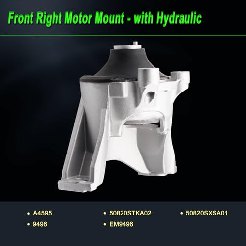 Engine Motor Mount Compatible with 2007-2011 CR-V 2.4L 4WD FWD - size: 2007-2011 CR-V 2.4L 4WD FWD