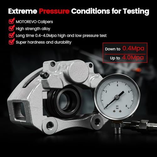 MOTOREVO Rear Brake Caliper Compatible with Chevy Express 2500 2003-2020 - color: Rear, size: 74-Express 2500 2003-2020 Rear