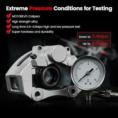 MOTOREVO Rear Brake Caliper Compatible with Chevy Suburban 2015-2020 - color: Rear, size: 52-Suburban 2015-2020 Rear