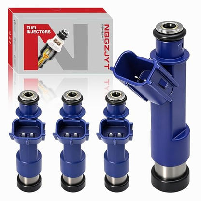 Set of 4 Fuel Injectors 232500D050 Compatible with Pontiac Toyota - size: 232500D050